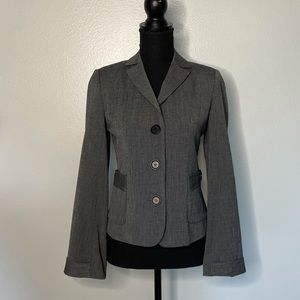 Max Studio | Grey Plaid Blazer Size 2